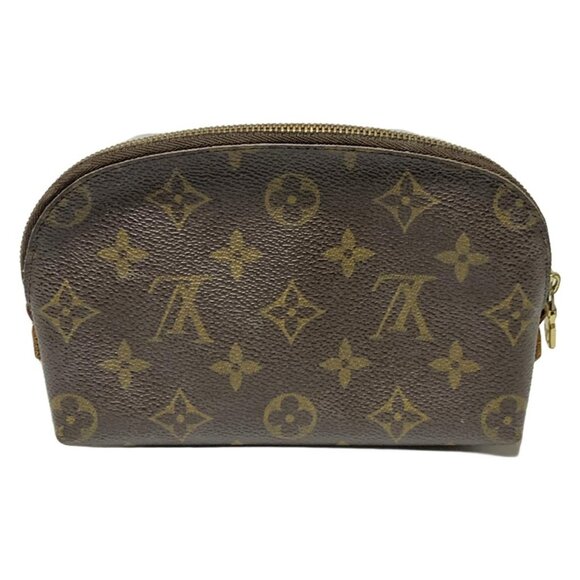 Auth LOUIS VUITTON Pochette Cosmetic PM M47515 Monogram - CA0071 Pouch - Picture 2 of 11